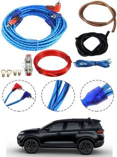 MATIES Universal Amplifier Wiring Insllation Kit For Safari Tata 2024 Two Class B Car Amplifier