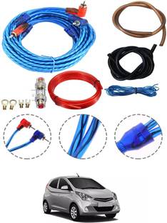 AYW 4 Gauge Amplifier Wiring Insllation Kit For Eon Hyundai 2011 Two Class B Car Amplifier