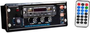 TradeZ Sterio With Usb Phone Charging Bluthooth Aux Fm Radio Remote Operated Two Class AB Car Amplifier