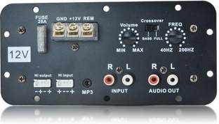 WORFOX 12V With 150W RMS Car Subwoofer Amplifier Board For 8"/10"/12 Inch, Multi Class D Car Amplifier