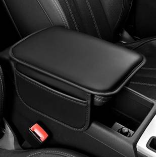 BRVIMA Car Center Console Armrest Cover Pad Fashion PU Leather Car Armrest Pad Cushion