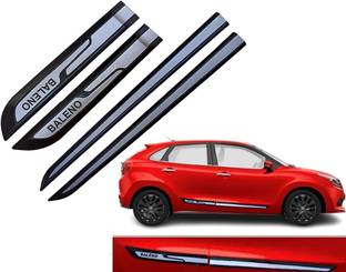 AutoZone Car Door Side Beading Moulding For Maruti Baleno Set Of 4pcs Car Beading Roll For Door
