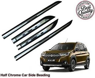Bubu Half chrome door side line beading for Maruti-XL6 car (set of 4) Car Beading Roll For Door