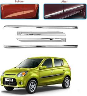 CARSHADE full chrome Car side Beading side Cladding for ALTO 800 set of 4pcs Car Beading Roll For Door