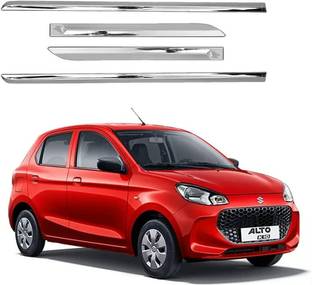 CARSHADE full chrome Car side Beading for ALTO k10 type2 (2015-2022 model) set of 4pcs Car Beading Roll For Door