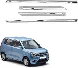 CARSHADE Full Chrome Side Beading Side Cladding for Wagon-R (Type 4) 2019 model Car Beading Roll For Door