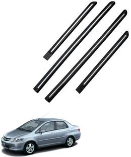TECHMOZ HONDA CITY ZX DOOR SIDE BEADING CHROME LINE SET OF 4 Car Beading Roll For Door