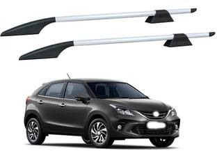 Shopone Car Stylish Roof Rails (Drill Free) in Rocket Curve Design in Silver Colour_02 Car Beading Roll For Hood