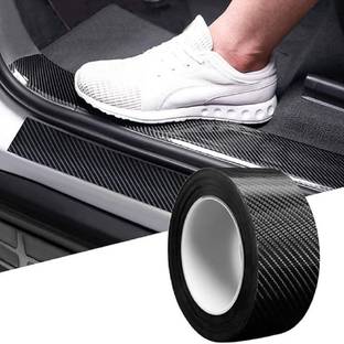 CUZWAVE Guard Scuff Plate Protectors Universal Anti-Scratch Step Decoration Cover Tap Car Beading Roll For Door, Bumper, Window, Trunk