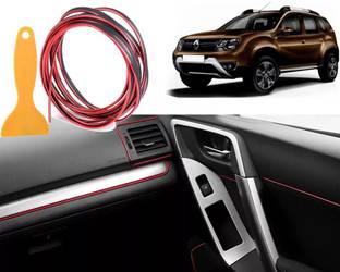 Selifaur RS321 5M Car Styling Interior Strips Moulding Trim Dashboard Door Duster2016 Car Beading Roll For Grill and Garnish Cover, Bumper, Window, Door, Trunk