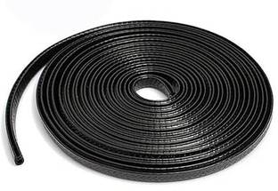 ZULUSTYL Car Door U Shape Door Beading Edge Guard Trim Rubber Beading 5M (Black) Car Beading Roll For Door