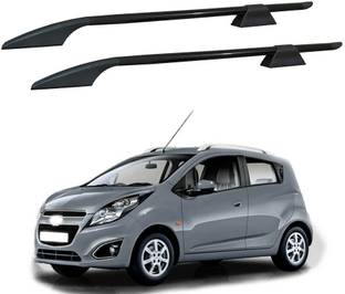 Shopone Car Stylish Roof Rails (Drill Free) in Rocket Curve Design in Black Colour_21 Car Beading Roll For Hood