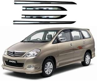 CARSHADE Half Chrome Side Beading Side Cladding Door Protector For Toyota Innova Set of 4 Car Beading Roll For Door