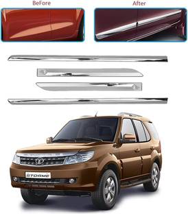 CARSHADE Full chrome Side Beading Side moulding for safari storm Car Beading Roll For Door