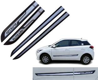 Kunj Autotech Car Door Side Beading Moulding for Hyundai Elite I20 Set of 4 Pieces Car Beading Roll For Door