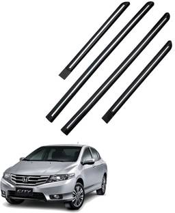 TECHMOZ HONDA CITY IVTEC DOOR SIDE BEADING CHROME LINE SET OF 4 Car Beading Roll For Door