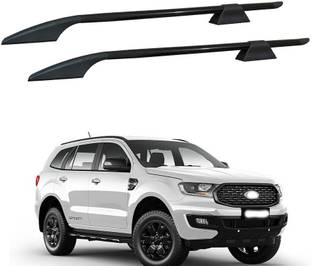 Shopone Car Stylish Roof Rails (Drill Free) in Rocket Curve Design in Black Colour_37 Car Beading Roll For Hood