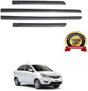 Shopone Car Door Side Beading Moulding for Tata ZEST all model (Set of 4) (3) Car Beading Roll For Door