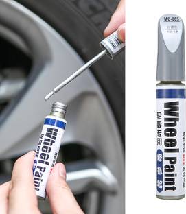 SILVERWHIEEL Silver Alloy Wheel Touchup Pen 12ml Car Body Filler Putty