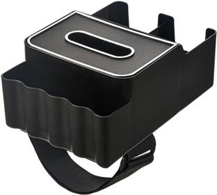 HOUSE OF QUIRK Car Multi-Functional Storage Paper Box in The car Special Water Cup Holder Car Bottle Holder