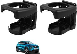 AuTO ADDiCT Car Foldable Black Drink Holder Cup Holder For RENAULT KWID Car Bottle Holder