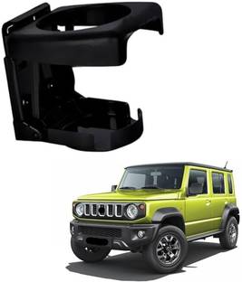 SPREADX Stylish Car Glass/ Cup/ Bottle Holder 1 pcs Black Colour for Maruti Suzuki Jimny Car Bottle Holder