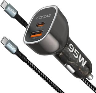 Costar 95 W Qualcomm 3.0 Turbo Car Charger
