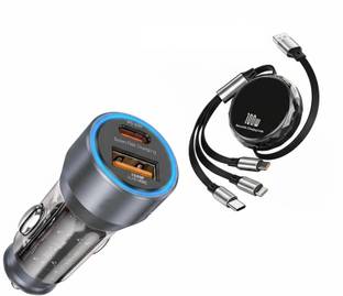 Coracao 125 W Qualcomm Certified Turbo Car Charger
