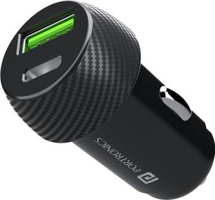 Portronics 20 W Turbo Car Charger