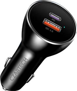 CZARTECH 38 W Qualcomm 3.0 Turbo Car Charger