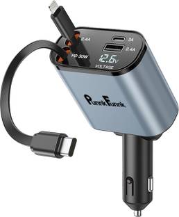 PunnkFunnk 120 Amp Qualcomm Certified Turbo Car Charger