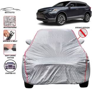 BOTAUTO Car Cover For Toyota Venza, Universal For Car (With Mirror Pockets)
