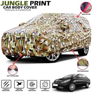 Mwiss Car Cover For Tata Manza, Manza EX, Manza EXL, Manza GLS, Manza VX, Manza LS (With Mirror Pockets)