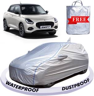 FABZEX Car Cover For Maruti Suzuki Swift, Swift AMT VDI, Swift AMT VDI Diesel, Swift AMT VXI Petrol, Swift AMT ZDI Diesel, Swift AMT ZDI Plus Diesel, Swift AMT ZXI Petrol, Swift AMT ZXI Plus Petrol (With Mirror Pockets)