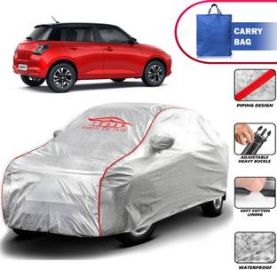 TEASN Car Cover For Maruti, Maruti Suzuki Swift (With Mirror Pockets)