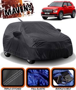 MAVENS Car Cover For Hyundai Venue (With Mirror Pockets)