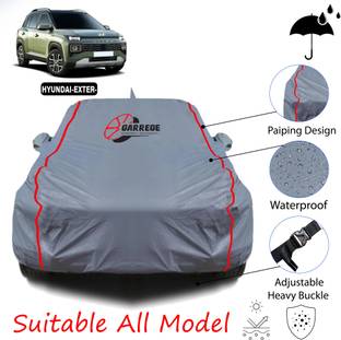 GARREGE Car Cover For Hyundai Exter (With Mirror Pockets)