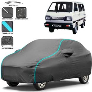 BOTAUTO Car Cover For Maruti Suzuki Omni, Omni Van, Universal For Car (With Mirror Pockets)
