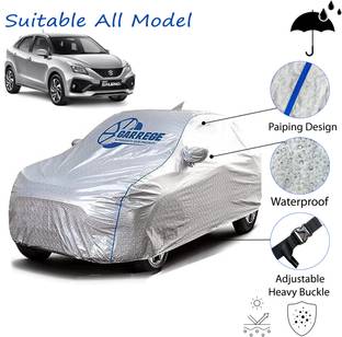 GARREGE Car Cover For Maruti Suzuki Baleno (With Mirror Pockets)