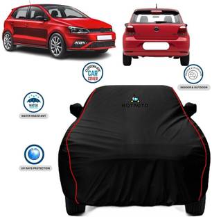 BOTAUTO Car Cover For Volkswagen Polo, Polo 1.2 TDI, Polo Cross, Polo GT (With Mirror Pockets)