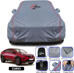 GARREGE Car Cover For Tata Curvv (With Mirror Pockets)