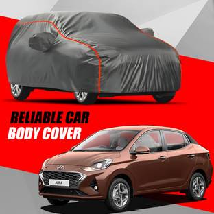 V VINTON Car Cover For Hyundai Aura (With Mirror Pockets)