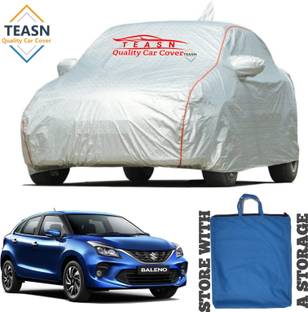 TEASN Car Cover For Maruti, Maruti Suzuki Baleno (With Mirror Pockets)