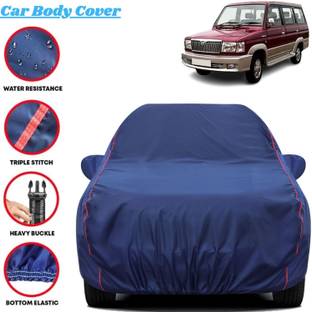 Grizzly Car Cover For Toyota Qualis, Qualis 2.0i, Qualis 2.5L, Qualis Euro II, Qualis FS B1, Qualis FS B3, Qualis FS B6, Qualis FS F2, Qualis FS F5, Qualis FS F7, Qualis Fleet A1, Qualis GS C1, Qualis GS C3, Qualis GS C4, Qualis GS C5, Qualis GS C8, Qualis GS G4, Qualis GS G8, Qualis GST D2, Qualis GST D6, Qualis GST Super, Qualis RS E2, Qualis RS E3 (With Mirror Pockets)