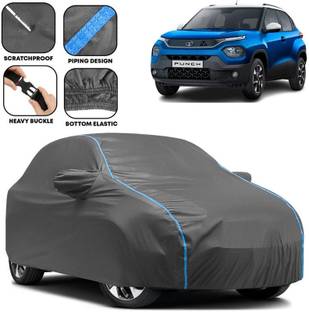 Delphinium Car Cover For Tata Punch (With Mirror Pockets)