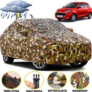 Car Styling Car Cover For Maruti, Maruti Suzuki Alto K10, Alto K10 0.8L 12C, Alto K10 LX, Alto K10 LX Petrol, Alto K10 LXI, Alto K10 LXI CNG, Alto K10 LXI CNG Optional, Alto K10 LXI Optional, Alto K10 LXI Petrol, Alto K10 VXI, Alto K10 VXI AGS, Alto K10 VXI AGS Optional (With Mirror Pockets)
