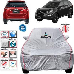 BOTAUTO Car Cover For Mahindra XUV 500, XUV500 AT W10 AWD, Universal For Car (With Mirror Pockets)