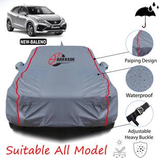 GARREGE Car Cover For Maruti Suzuki Baleno (With Mirror Pockets)