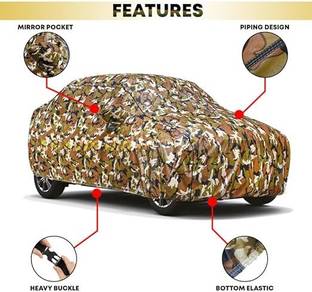 ANTIRO Car Cover For Maruti Suzuki Alto (With Mirror Pockets)