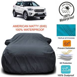 Yuniek Car Cover For Hyundai Creta (With Mirror Pockets)